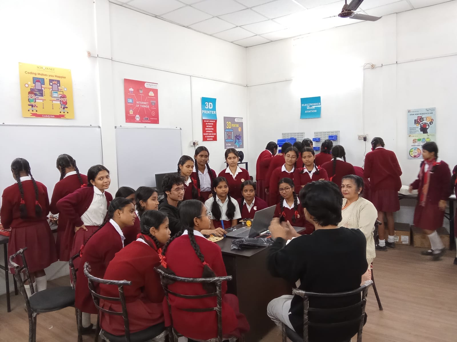 Workshop at TC Girls School