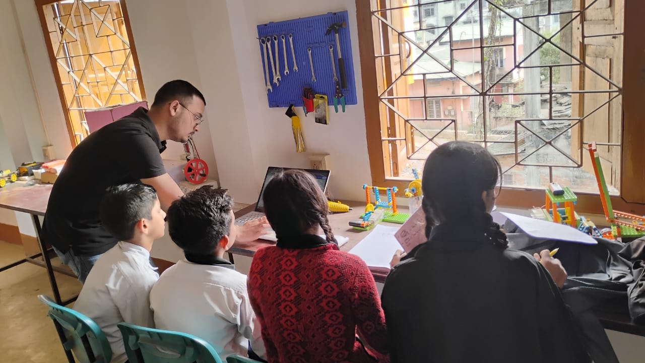 Workshop at Kahilipara High School